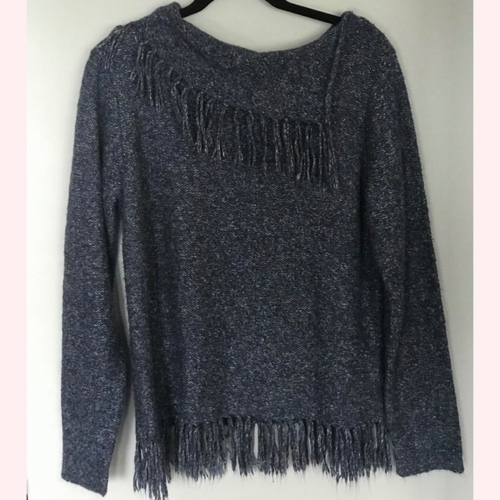Navy sweater